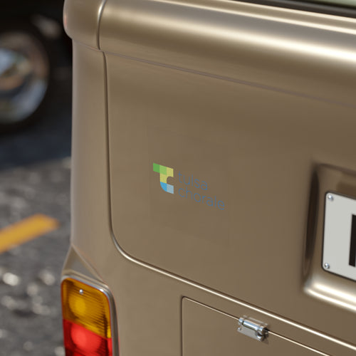 Transparent Outdoor Stickers, Square, 1pc