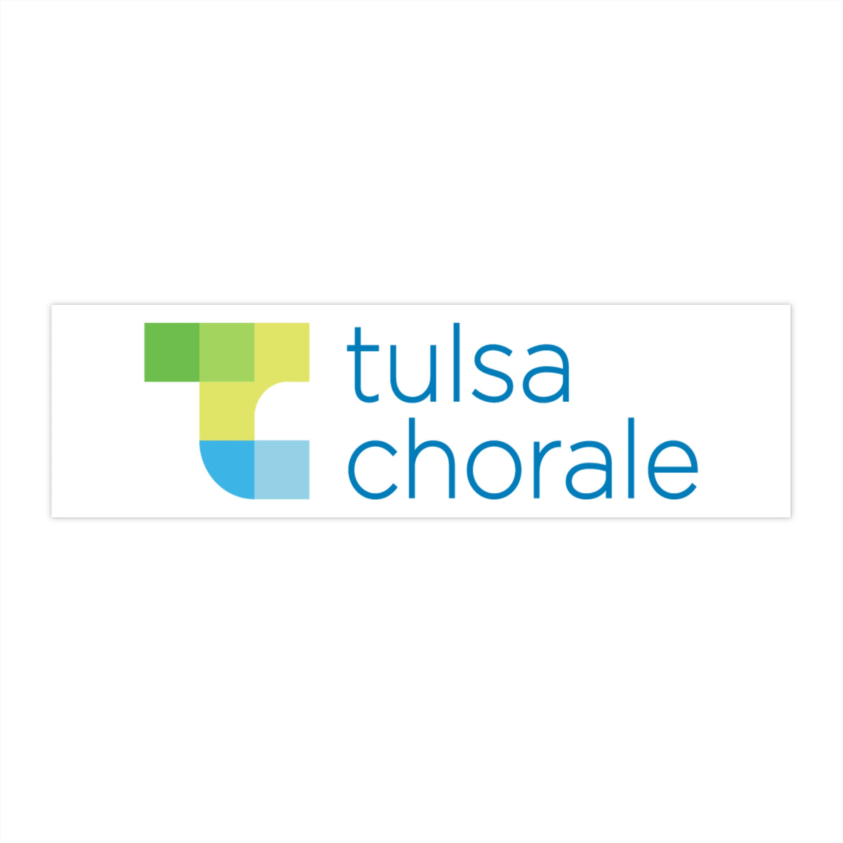 Tulsa Chorale Bumper Sticker