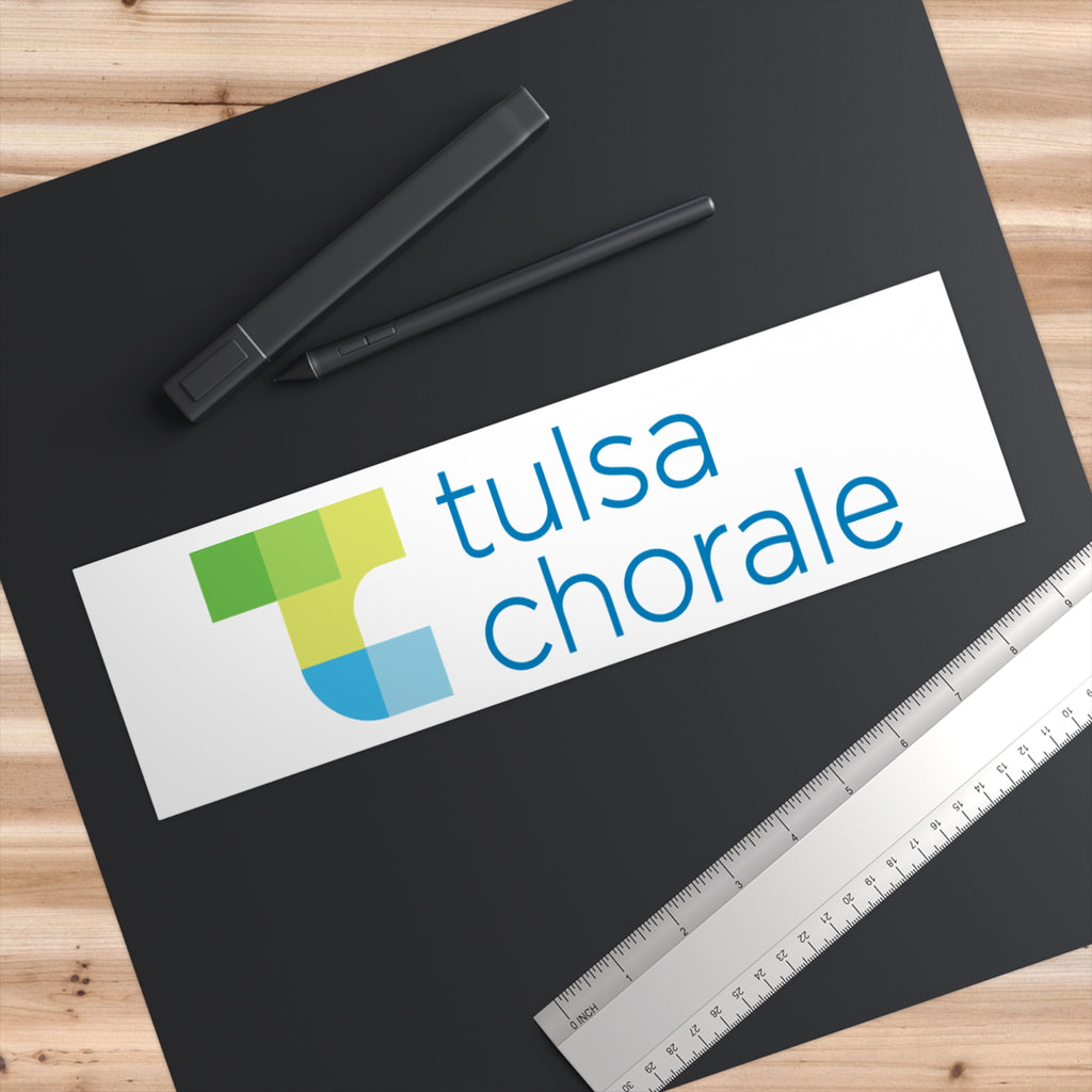 Tulsa Chorale Bumper Sticker